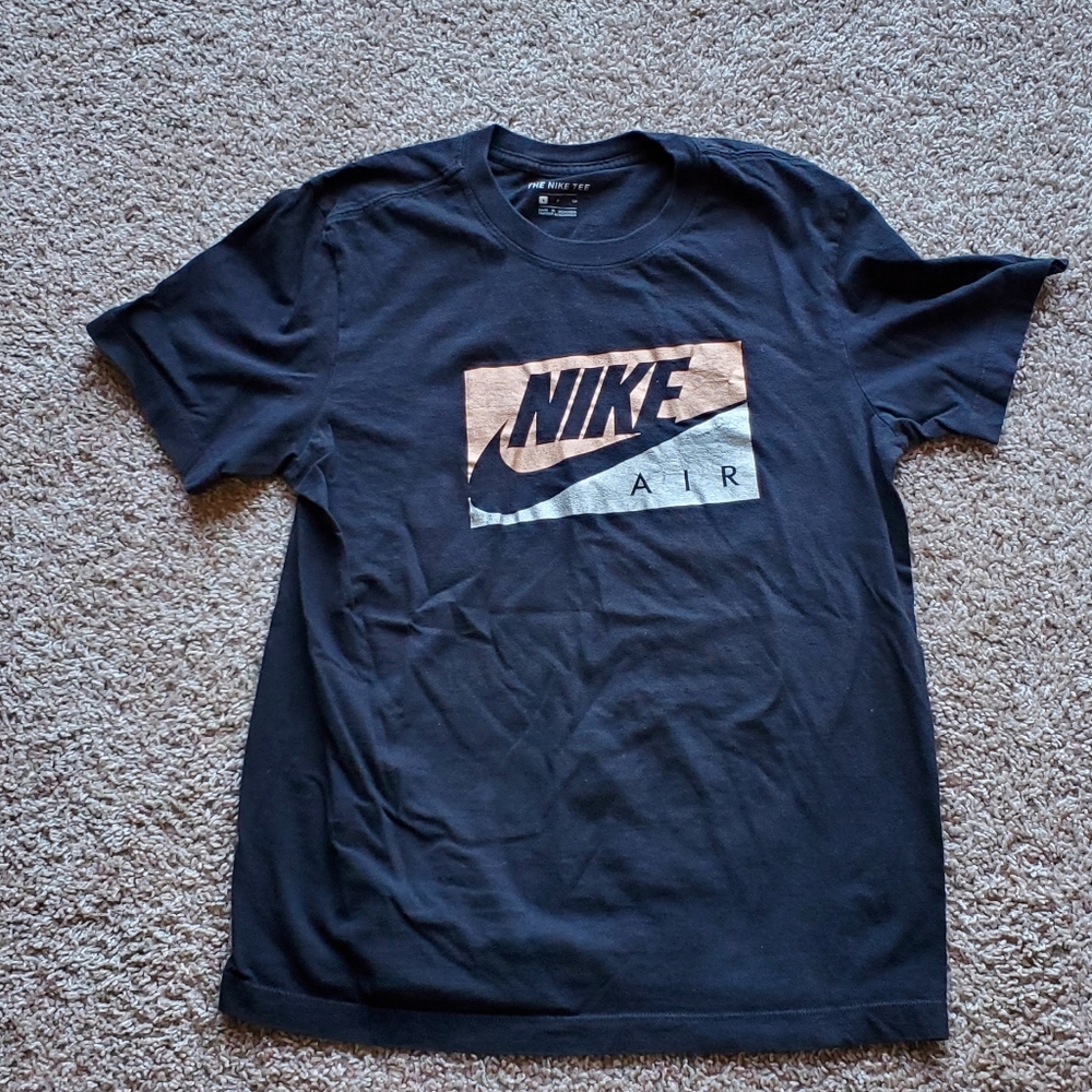 Nike Air Silver and Copper shirt